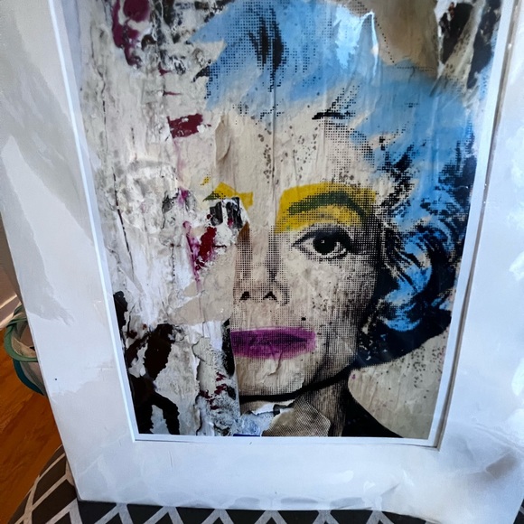 Studio art out of Manhattan NYC modern print Marilyn Monroe Michael Jackson - Picture 7 of 9
